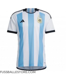 Günstige Argentinien Heimtrikot WM 2022 Kurzarm